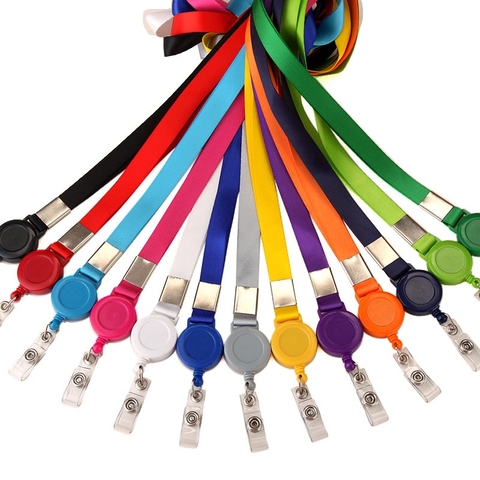 Retractable Badge Holder Lanyards for Key Neck Strap for Card Badge Id Card Holder Student Nurse Accessories ► Photo 1/5