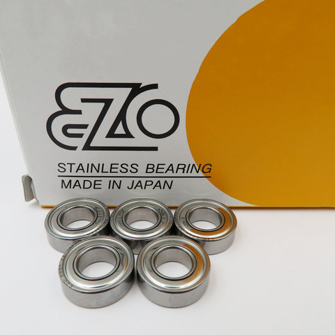 10pcs JAPAN EZO stainless steel ball bearing S683/684/685/686/687/688/689ZZ 3x7x3 4x9x4 5x11x5 6x13x5 7x14x5 8x16x5 9x17x5 mm ► Photo 1/5