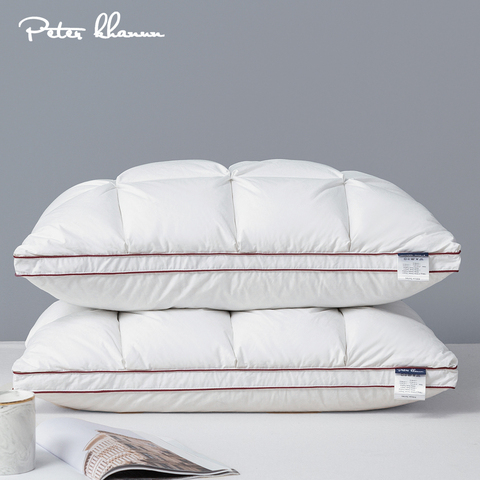 Peter Khanun 48*74cm Brand Design 3D Bread White Duck/Goose Down Feather Pillows for Sleeping Bed Pillows Home Textile 014 ► Photo 1/6