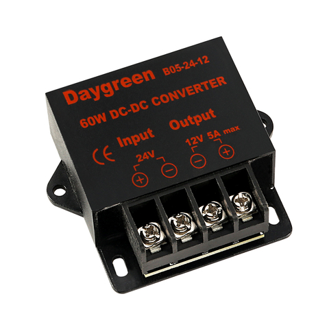 Car LED Step Down DC DC Converter Voltage Regulator Reducer Car 24V to 12V 5A DC DC Converter Regulator Power Buck Module ► Photo 1/6