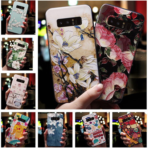 For Samsung S10 Plus Case Flower Relief Soft Silicone Back Cover For Samsung Galaxy S10E S 10 5G S10Plus S10+ Phone Cases Funda ► Photo 1/6