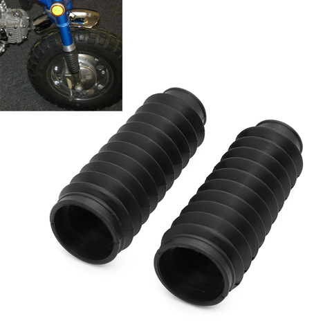 Motorcycle Rubber Front Fork Boot Gaiters Sleeve For Honda Z50 Z50A Mini Trail CT70 CT70H C70 K1 K2 K3 K4 K5 K6 51505-064-010B ► Photo 1/6