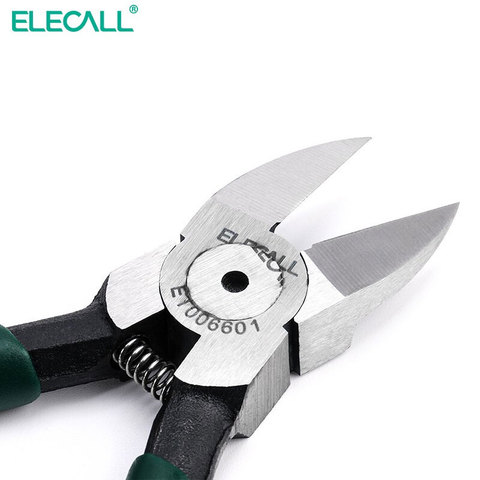 ELECALL Wire cutters Nippers Diagonal pliers cutting nipper wire plier Electrition for cable cutter 5