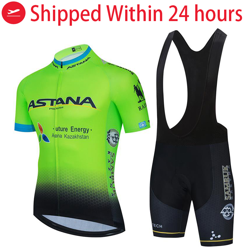 2020 Team ASTANA White Cycling Clothing Bike Jersey Ropa Mens Bicycle Summer 