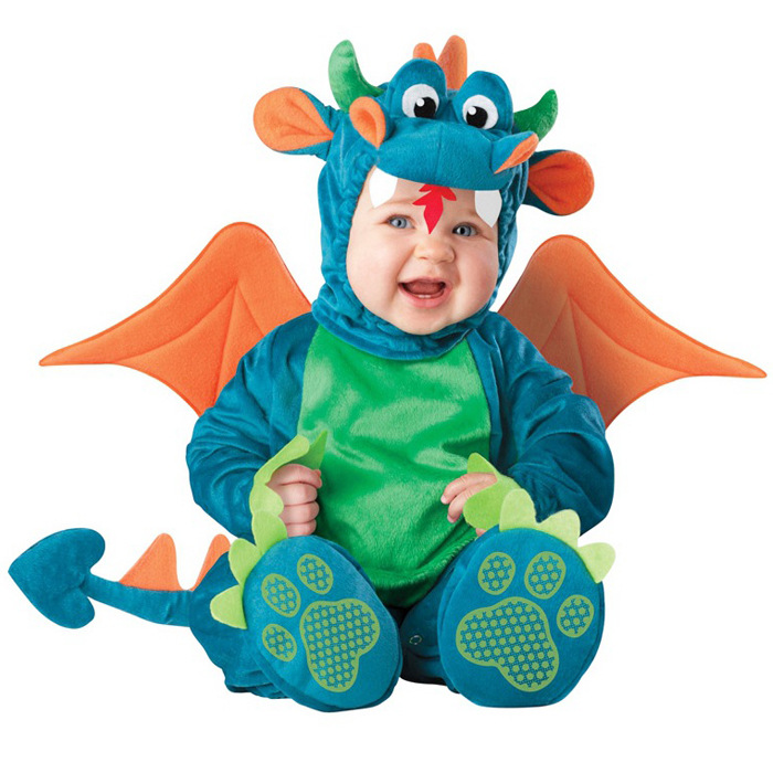 Newborn Baby Boys Girls Romper Jumpsuit Hat Outfits Halloween Cosplay Costume 