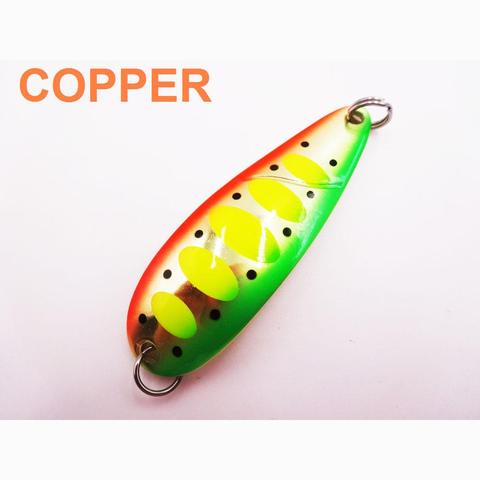 GOOD!COPPER LURE FISHING   11.5g  65mm FISHING LURE Copper  Lure Fishing thickness 2mm FISHING BAIT ► Photo 1/6