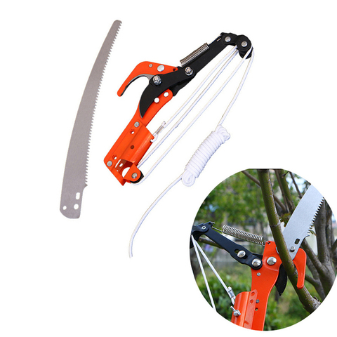Outdoor High Altitude Extension Lopper Branch Scissors Tree Trimmer Branches Cutter Pick Cutting Tool Garden Shears Saw Fruit ► Photo 1/6