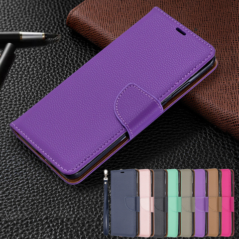 Redmi9A Flip Cover Leather Case For Xiaomi Redmi 9 a 9A 9C 8A 6A 7A Note 9S 9 8 7 6 K20 Pro 8T Magnetic Wallet Card Cases Coque ► Photo 1/6