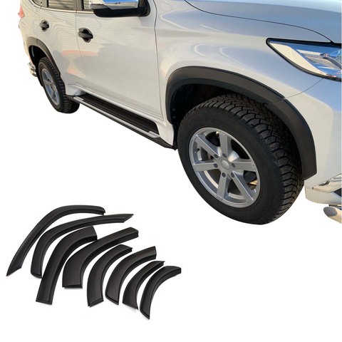 Wheel Arch Fender Flares Mudguards For Mitsubishi Pajero Sport Montero 2016 2017 2022 Matte Black Slim ► Photo 1/6