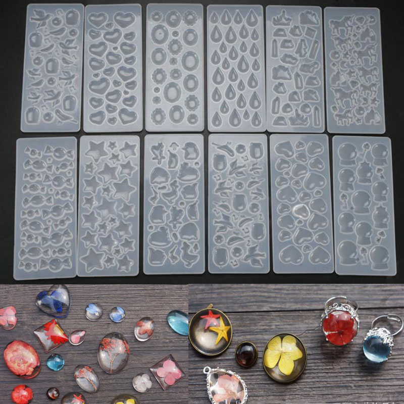 New Transparent Silicone Mould Dried Flower Resin Decorative Craft