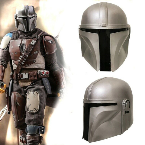 Jango Fett Cosplay Latex Helmet Soldiers Mask Halloween Men Prop ► Photo 1/1