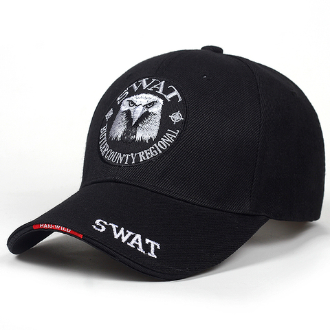 New Brand Men Eagle SWAT Tactical Baseball Cap Army Snapback Hat Cotton Bone Adjustable Male Outdoor US Navy Snapback Cap Gorras ► Photo 1/6