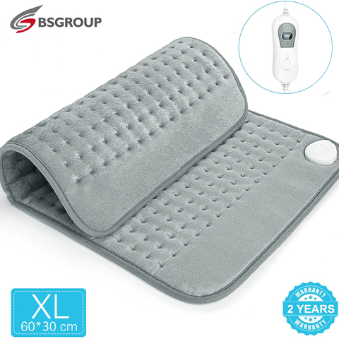 XL King Size 30*60CM 220V-240V Extra Large Electric Heating Pad for Period Cramps Lower Back Pain Relief Heat Therapy EU Plug ► Photo 1/6