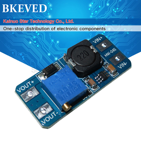 5PCS MT3608 DC-DC Step Up Converter Booster Power Supply Module Boost Step-up Board MAX output 28V 2A ► Photo 1/1