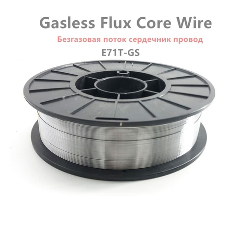 1KG E71T-GS Flux Cored Gasless Welding Wire No Gas or MIG Steel Welding Wire 0.8mm/1.0mm/1.2mm Self-shielded welding wire ► Photo 1/2