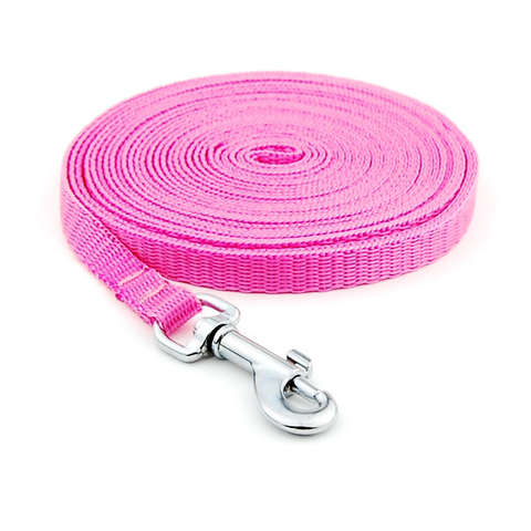 Dog Leash Pet nylon Traction Long Rope Lead Chain Sport Training Supplies Outdoor Running Jogging for Small Dogs Width 1.0 cm ► Photo 1/4