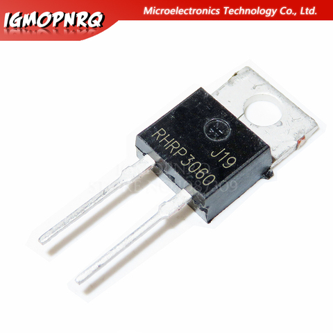 10PCS RHRP3060 TO220-2 fast recovery rectifier diode TO-220 600V 30A ► Photo 1/1
