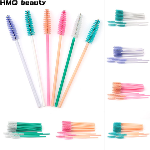 Eyelash Extension Disposable Eyelash Brush Mascara Stick Applicator Propeller Eye Lash Makeup Brush Set Makeup Tools ► Photo 1/6