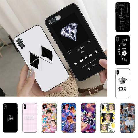 YNDFCNB exo Phone Case Cover For iPhone 11 8 7 6 6S Plus X XS MAX 5 5S se 2022 11 12pro max iphone xr case ► Photo 1/6