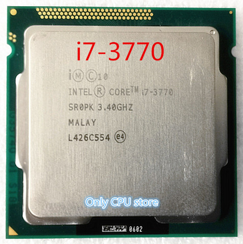 Free shipping  I7-3770 pieces CPU 1155 formal version of the desktop product is quality assurance for a year ► Photo 1/1