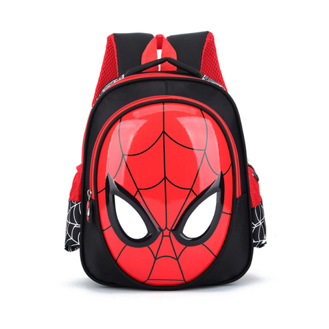 MARVEL SPIDERMAN Backpacks Super heroes New School Bag 3D stereo Children Boys Kindergarten Backpack Kids Children Cartoon Bags ► Photo 1/6