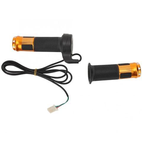 1 Pair Electric Bicycle Twist Throttle Grip 22.5mm Electric Scooter E-bike Turn Handle Grip Speed Accelerator Electric Bike Part ► Photo 1/6