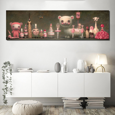 Price History Review On Mark Ryden American Ballet Theatre Whipped Cream Art Canvas Poster Painting Wall Picture Print Home Bedroom Decoration Framework Aliexpress Seller Shop Store Alitools Io