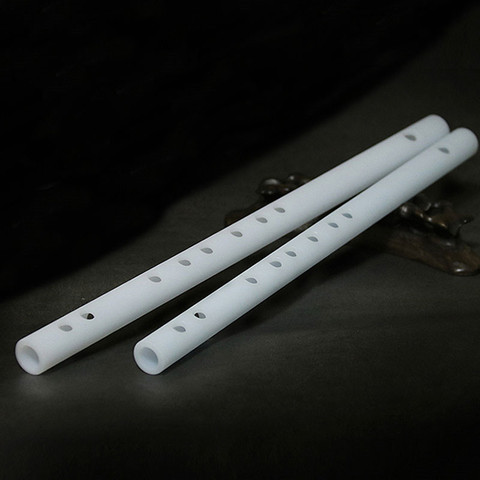 Non-membrane Jade flute professional musical instrument ancient Japanese Korean style short flute piccolo 1pc ► Photo 1/6