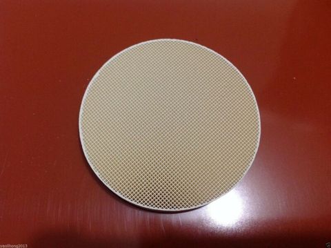 Round heat-resistant honeycomb silicone cup jewelry making welding block, non-slip anti-scald heat insulation pad kitchen tool ► Photo 1/3