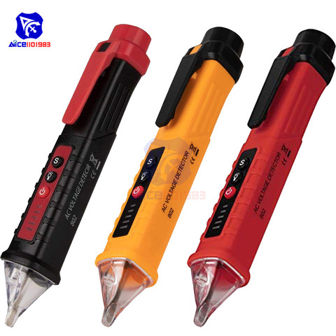 diymore AC Voltage Detector Adjustable Sensitivity Non-Contact Induction Electric Pen AC 12V-1000V Voltage Tester ► Photo 1/6