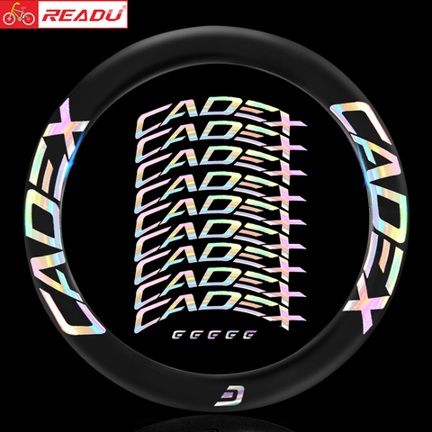 Road bike CADEX bicycle stickers road bike rim decals wheel set Rim sticker bicycle accessories ► Photo 1/6