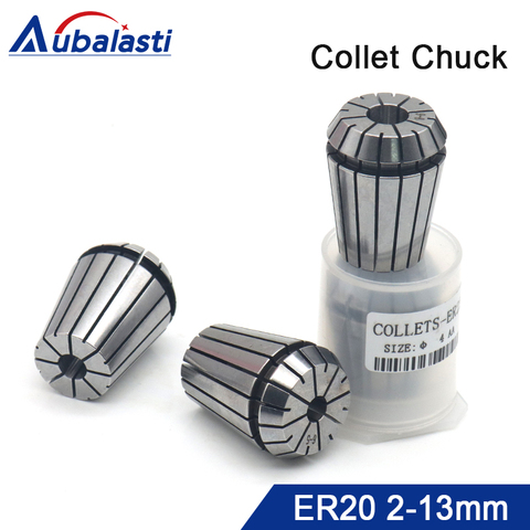 ER20 2-13mm ER spring collet chuck Accuracy 0.008mm Tool Bits Holder for CNC milling tool holder Engraving machine spindle motor ► Photo 1/6