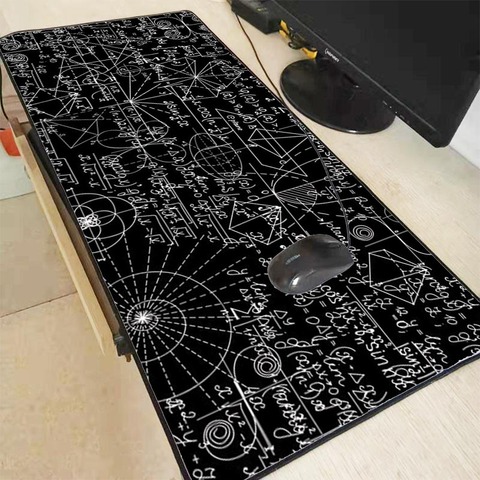 Mairuige Blackboard Large Mouse Pad with Stitched Edges Mouse Mat Pad Non-Slip Rubber Mousepad for Laptop Computer PC 900*400mm ► Photo 1/6