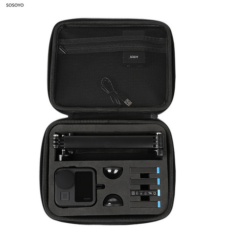 Carrying Case Portable Storage Bag Anti-drop Protection Box For Gopro Max Panoramic Sports Camera Accessories ► Photo 1/6