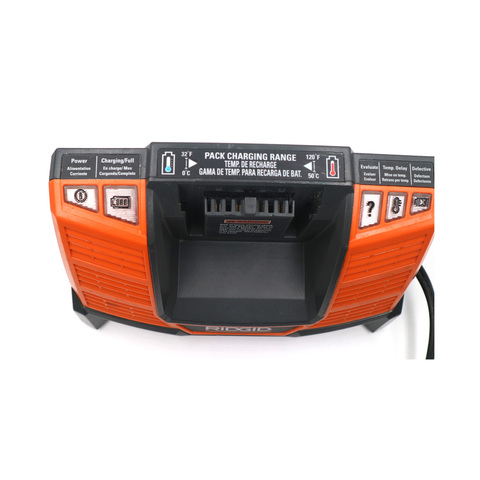 C&P for BRAND used GENUINE ridgid AEG 12V-18V DUAL CHEMISTRY SMART BATTERY CHARGER BL1218, Li-Ion, Ni-Cd, NiMh Battery Charger ► Photo 1/6