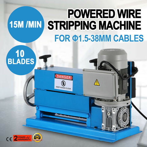 220V Portable Powered Electric Wire Stripping Machine Scrap Cable Stripper ► Photo 1/6