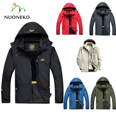 New Spring Autumn Men's Hiking Jackets Men Outdoor Sports Fishing Climbing Trekking Windbreaker Jacket Waterproof Rain Coat JN06 ► Photo 1/6