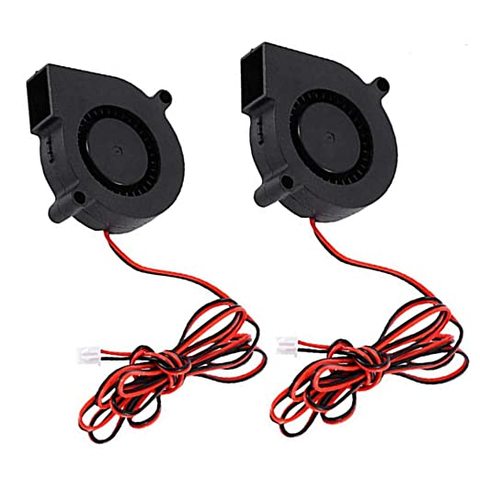2pcs 5015 3D Printer DC Brushless Blower 12V/24V Cooling Fan for i3 CR-10 and Other Small Appliances Series Repair Replacement ► Photo 1/6