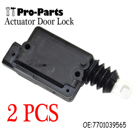 2PCS Door Lock Actuator 7701039565 For Renault CLIO I II MEGANE SCENIC Mechanism 7702127213 7702127962 7701029259 ► Photo 1/6