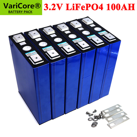 VariCore 3.2V 100Ah Battery LiFePO4 Lithium phospha Large capacity DIY 12V 24V 48V Electric car RV Solar Energy storage system ► Photo 1/6