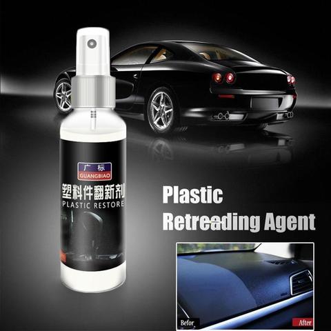 Plastic Parts Wax Retreading Agent Automotive Interior Instrument Panel  Auto Plastic Renovated Coating Paste Maintenance Agent