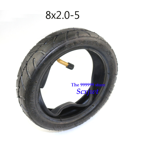 8X2.0-5 inner tube and tyre for Electric scooter baby trolley 8 inch pneumatic tire 8x2.00-5 tires ► Photo 1/2