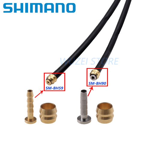 2set SM-BH59 BH90 Bike Brake Hose Hydraulic Disc Brake Olive Connect Inserts for Shimano Hydraulic Disc Brake Cable ► Photo 1/6