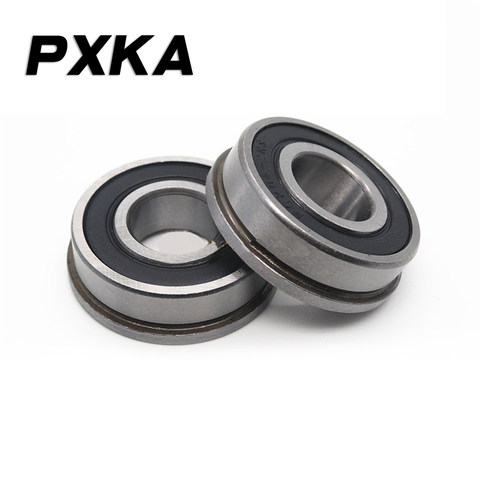 Free shipping flanged deep groove ball bearings F6800 F6801 F6802 F6803 F6804 F6805 ZZ ► Photo 1/6