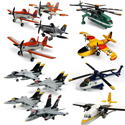 Disney Pixar Planes No.7 Dusty Crophopper Metal Diecast Toy Plane 1:55 Pixar Aircraft mobilization toys gift Free Shipping ► Photo 1/6