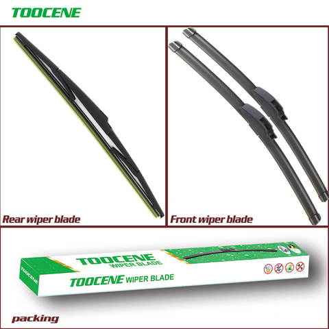 Front And Rear Wiper Blades For Toyota Avensis Hatchback T25 2003-2008 Rubber Windscreen Wipers Auto Car Accessories 24+16+12 ► Photo 1/1