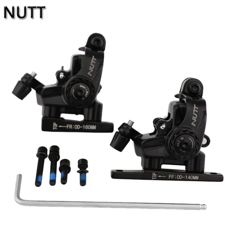 NUTT Flat Mount Mechanical Dual Side Actuation Road Disc Brake Caliper Road Bike ► Photo 1/6