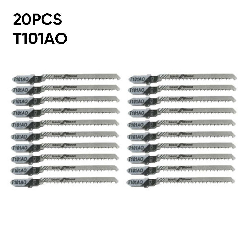 20pcs Reciprocating Jigsaw Blade T101AO 3Inch 76mm HCS T-Shank Multi Jig Saw Blades For Bosch Wood Plastic Cutting Disc ► Photo 1/6