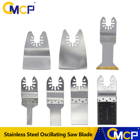 CMCP 1pc 10mm-44mm Stainless Steel Multi Oscillating Saw Blades For Wood/Metal Oscillating Multi Tools Saw Blade ► Photo 1/6
