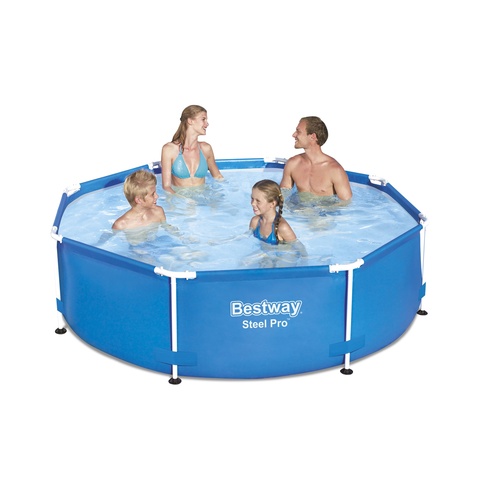 Scaffold round pool for garden summer leisure size 244 х76см, Bestway, item No. 5614c ► Photo 1/1